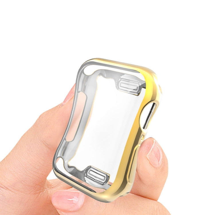 Full Coverage Plating TPU Case For Apple Watch Series 6 / 5 / 4 / Watch SE 44mm, For Apple Watch Series 6 / 5 / 4 / Watch SE 44mm