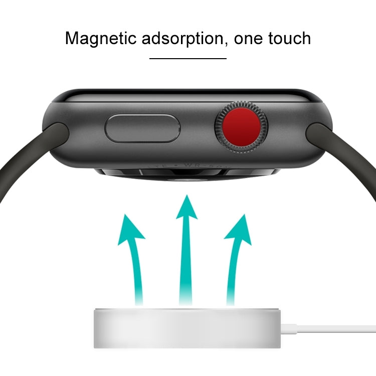 1m Magnetic Wireless Charger for Apple Watch Series Ultra & 8 & 7 & 6 & 5 & 4 & 3 & 2(White)