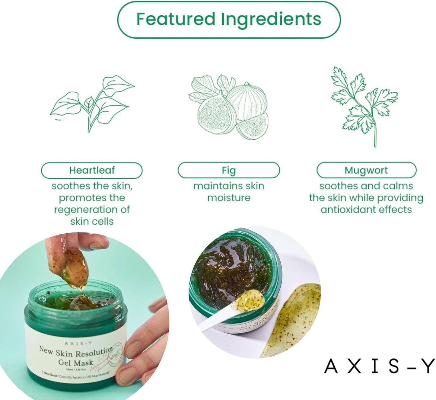 Axis-Y New Skin Resolution Gel Mask 100ml