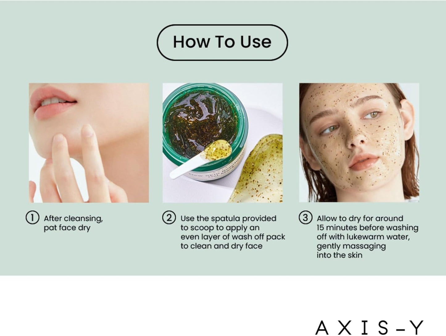 Axis-Y New Skin Resolution Gel Mask 100ml
