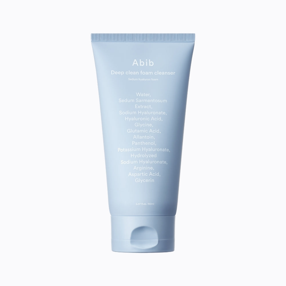 Abib Deep Clean Foam Cleanser: Sedum Hyaluron Foam 150ml