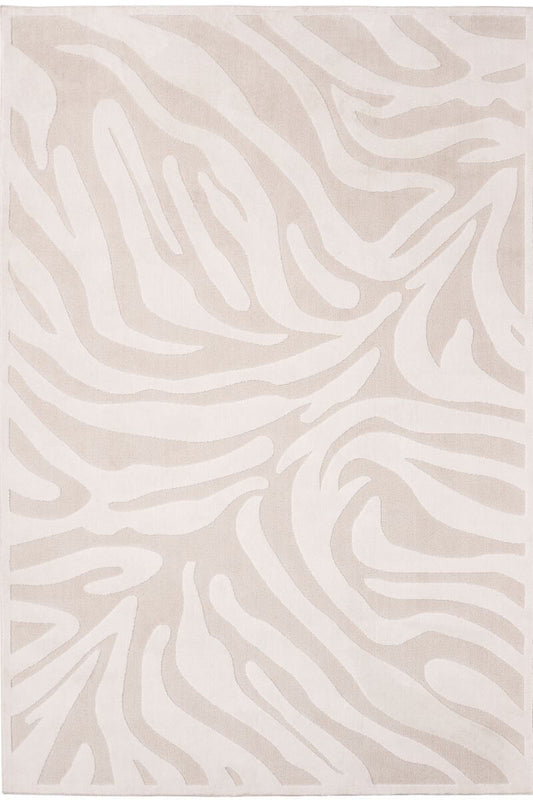 Abstract Geometric Rug – Cream Shades
