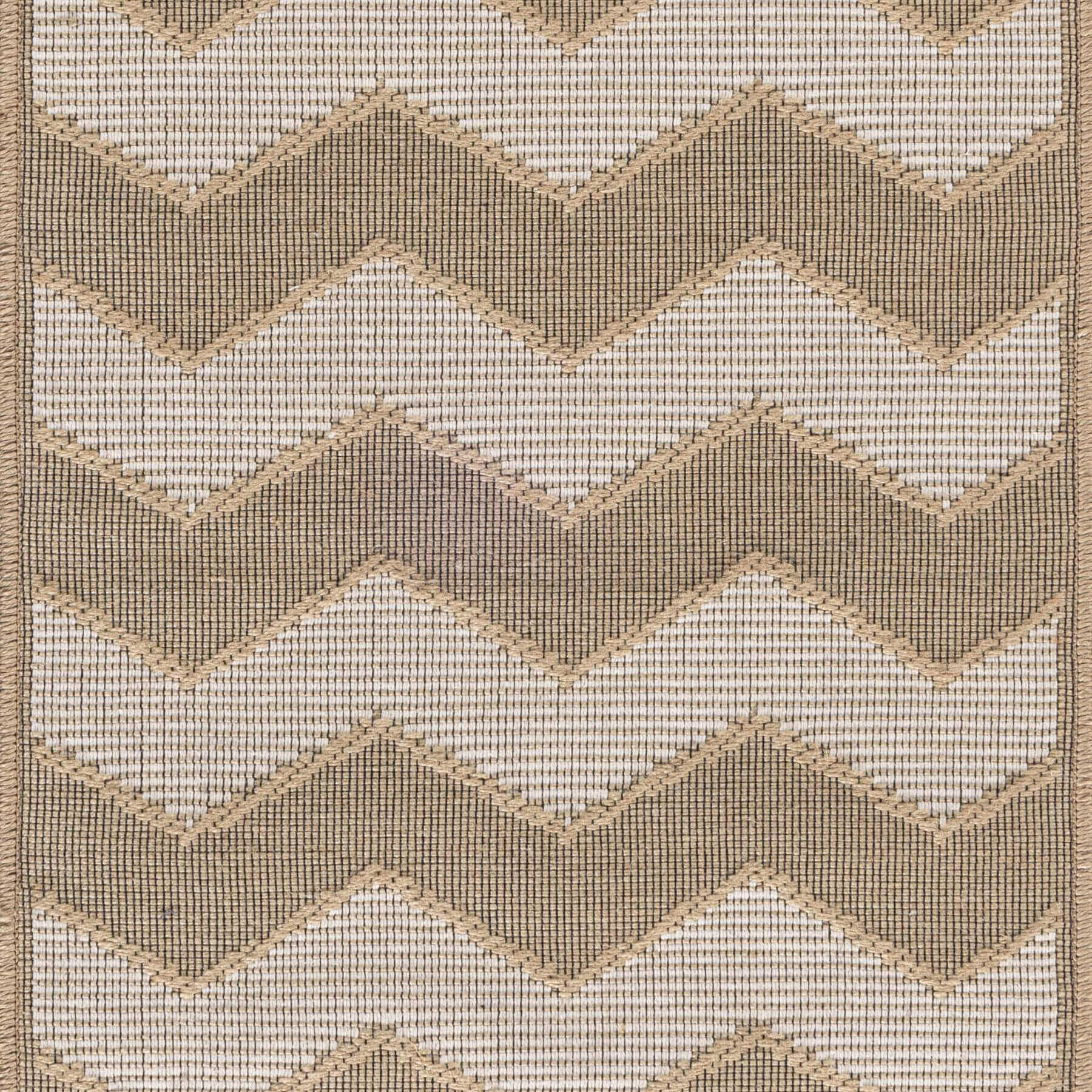 Beige Jute Looking Washable Rugs