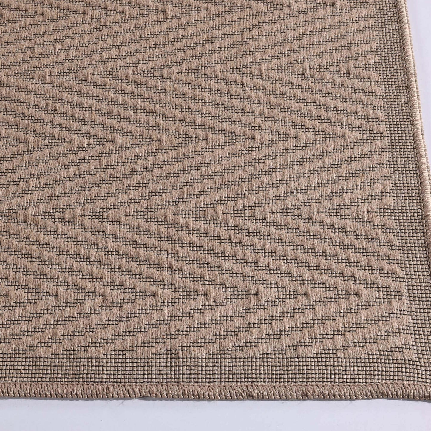 Beige Jute Looking Washable Rugs