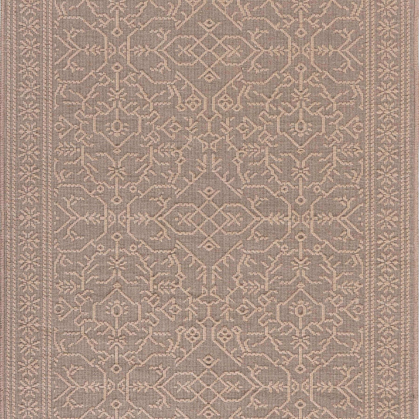 Beige Jute Looking Washable Rugs