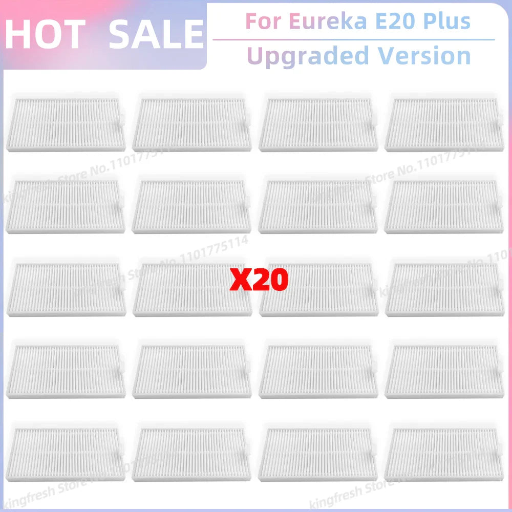 Fit For Eureka E20 Plus Vacuum Replacement Parts Side Brush Hepa Filter Mop Cloth Accessories