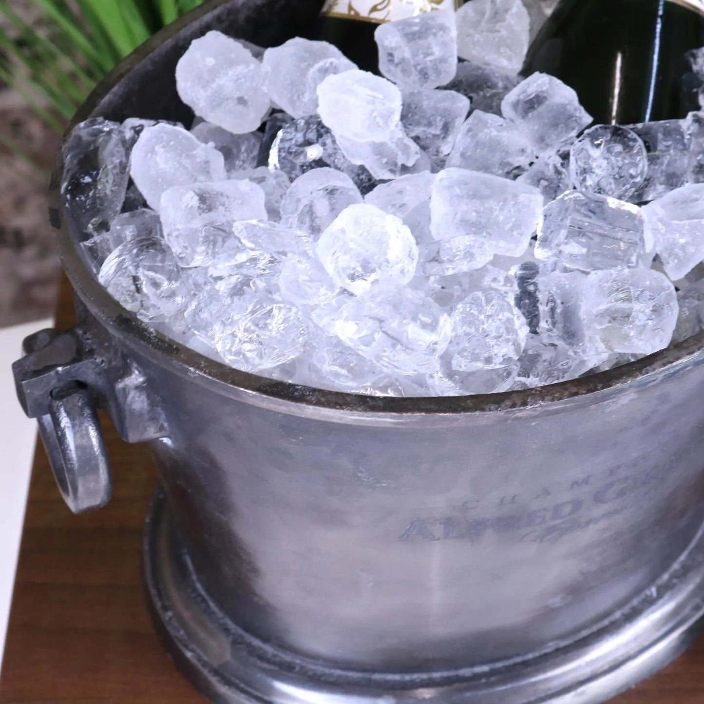 Alfred Gratien Luxury Gunmetal Champagne Ice Bucket