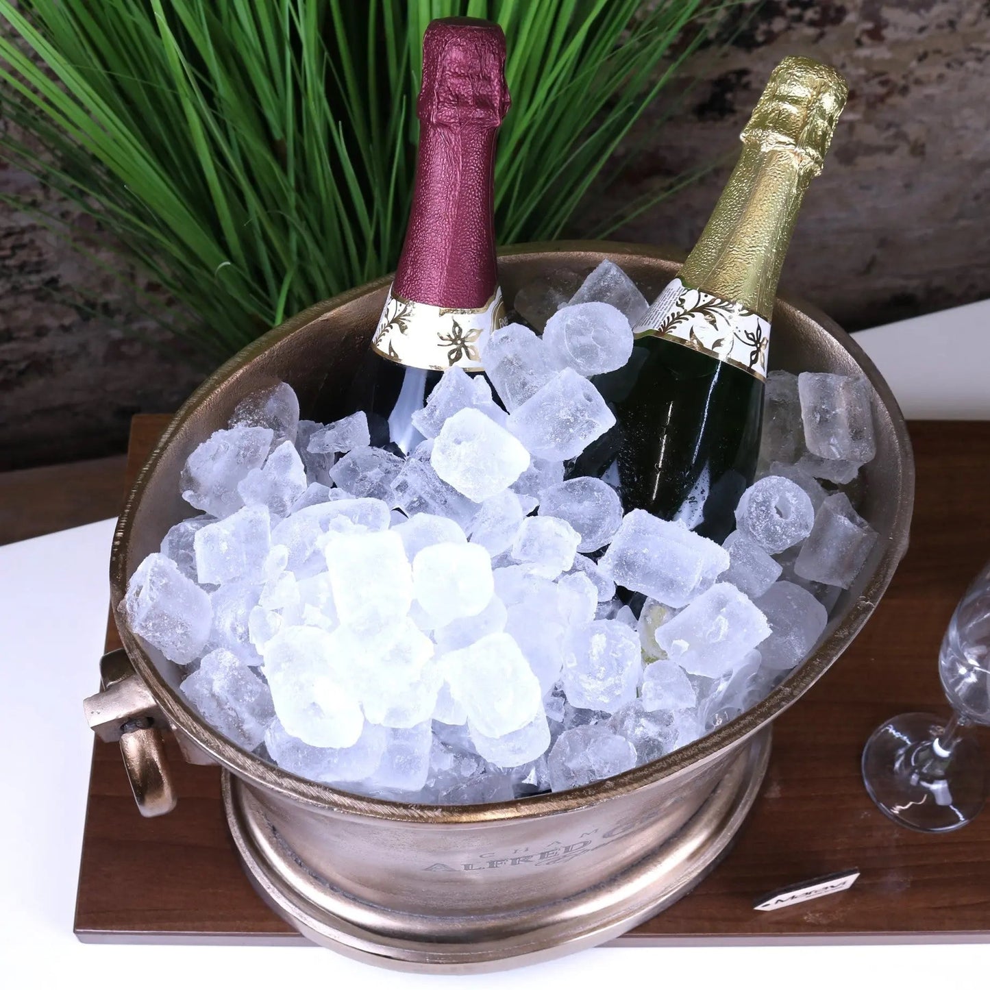 Alfred Gratien Luxury Light Gold Champagne Ice Bucket