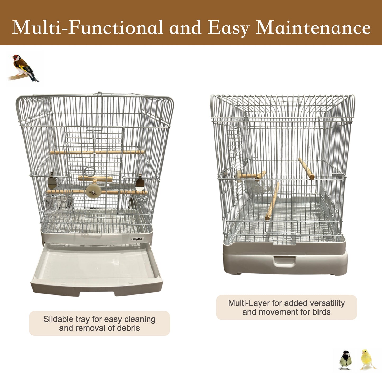 LillipHut Bird Cage 35
