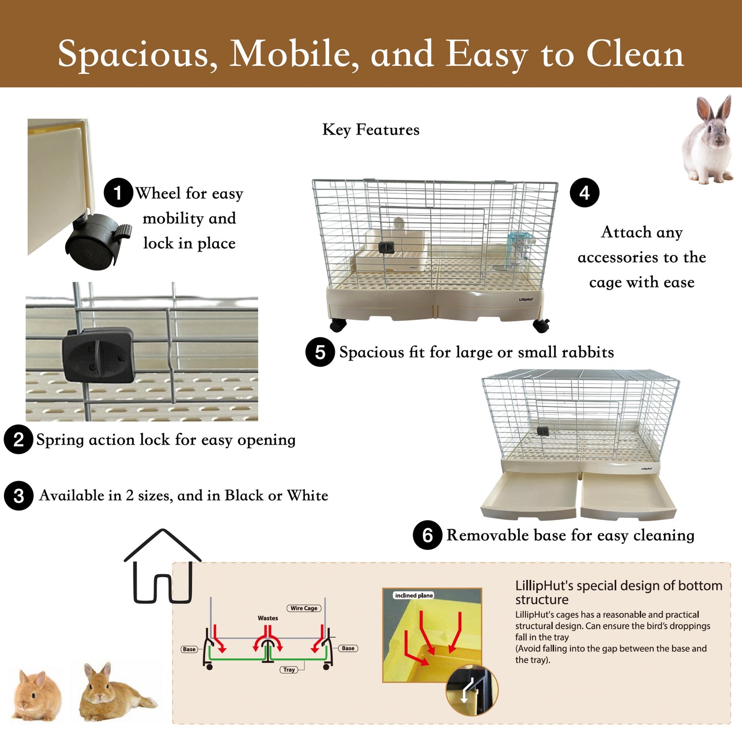 LillipHut Friends Cage