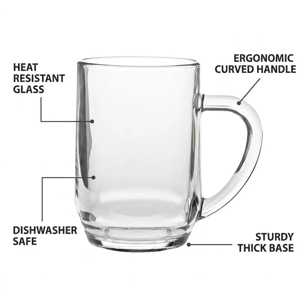 Heritage Glass Tankard - 0.27Ltr