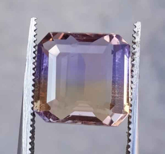 5ct Ametrine - Trystine - Bolivianite - 10x10mm