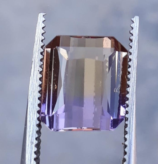4.3ct Ametrine - Trystine - Bolivianite -  9x8mm