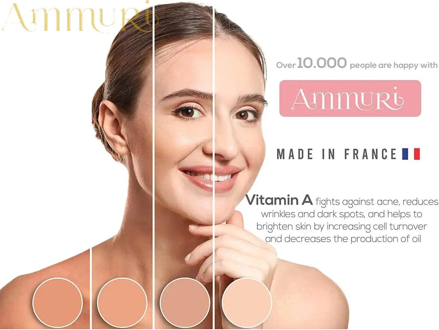Ammuri Retinol 4% Serum – High Strength Anti-Ageing & Dark Spot Treatment | 30ml