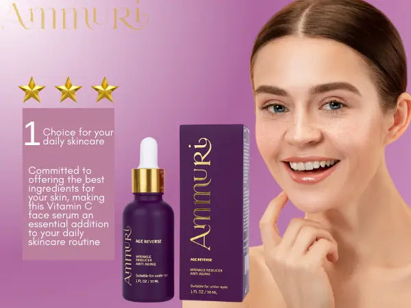 Anti-Ageing Serum for Fine Lines & Wrinkles | Ammuri