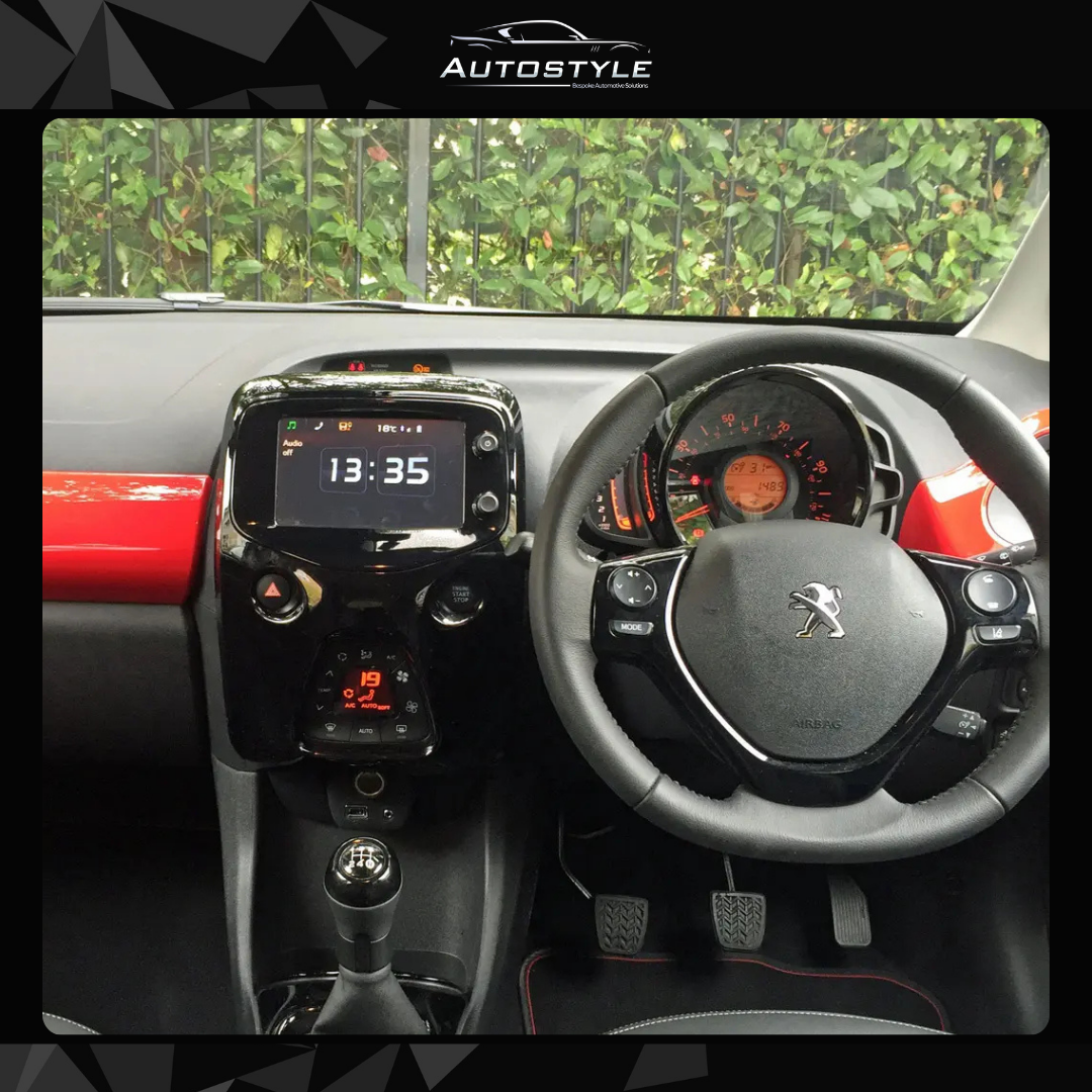 Citroen C1 Peugeot 108 Toyota Aygo Apple Carplay / Android Auto 10" Stereo Upgrade (2014-21)