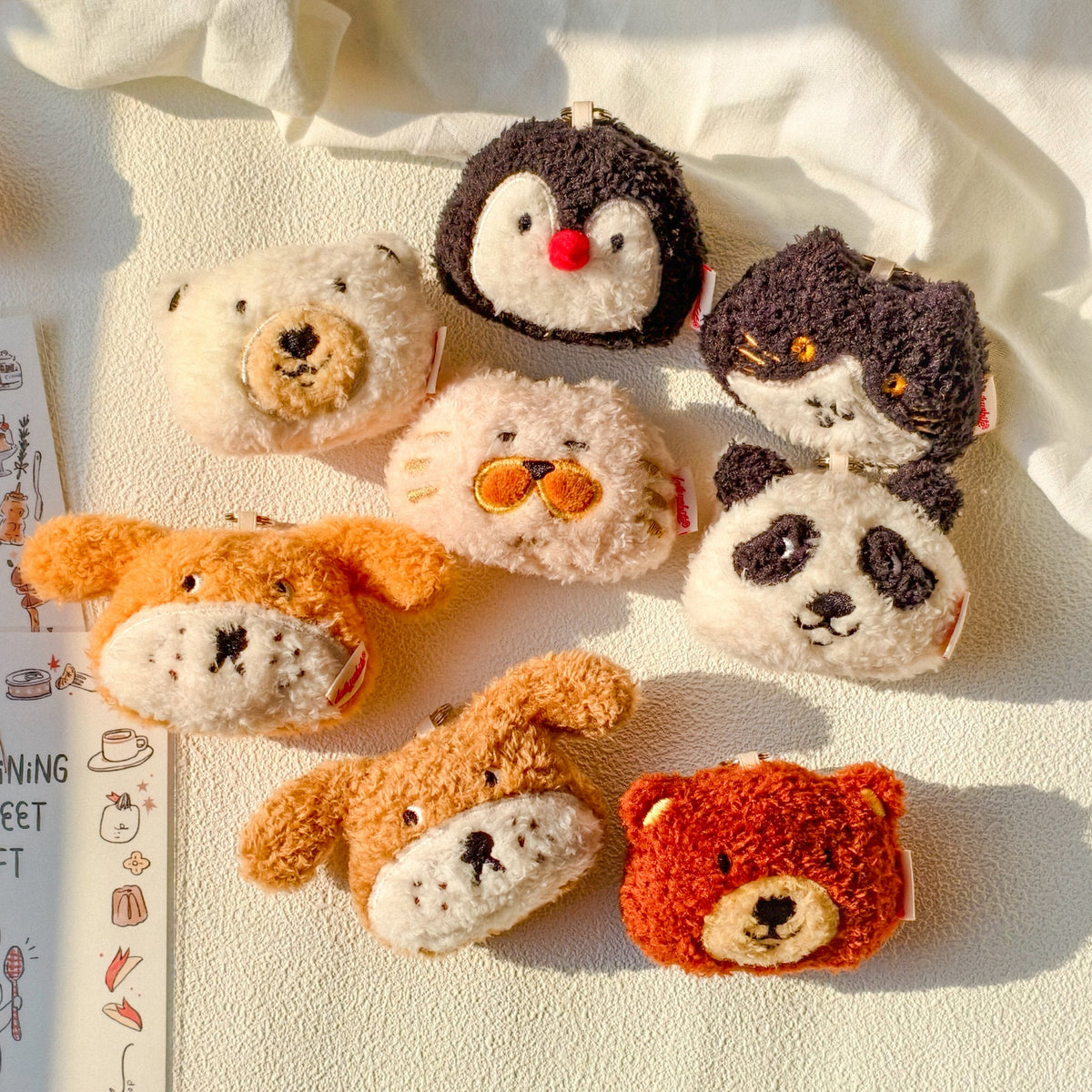 Daily White | White Bear Plush Charm