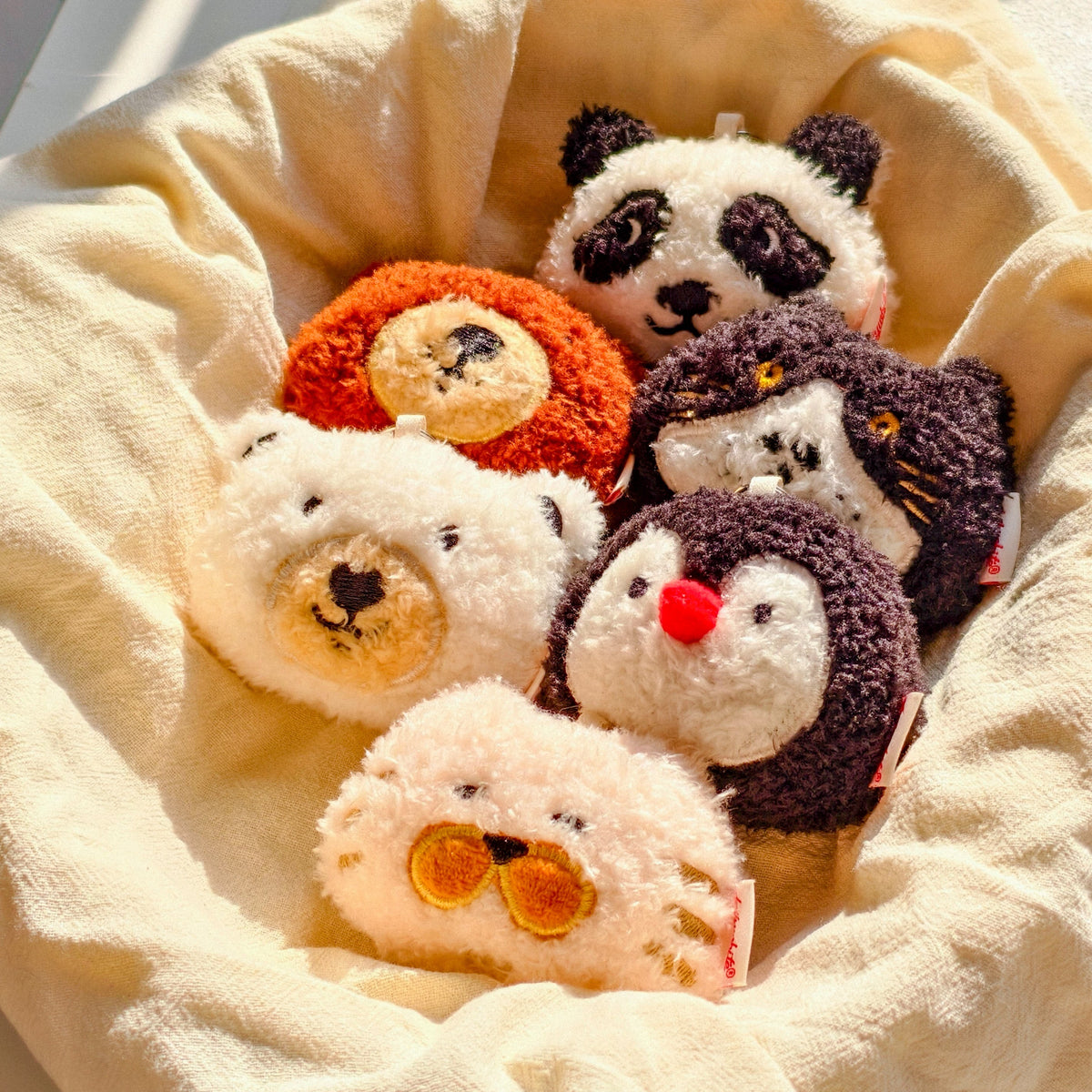 Daily White | Panda Plush Charm