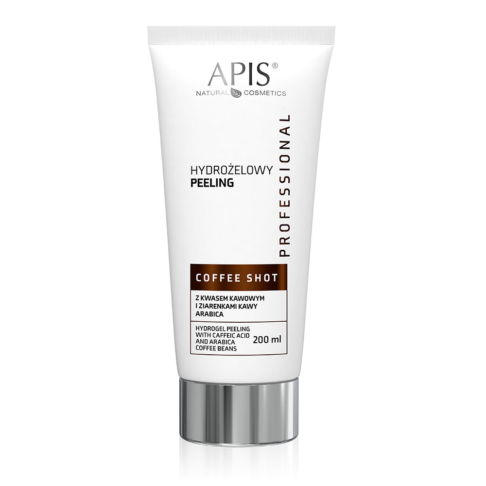 Apis Coffee Shot Hydrogel Peeling with Caffeic Acid & Arabica Coffee Beans | 200 ml