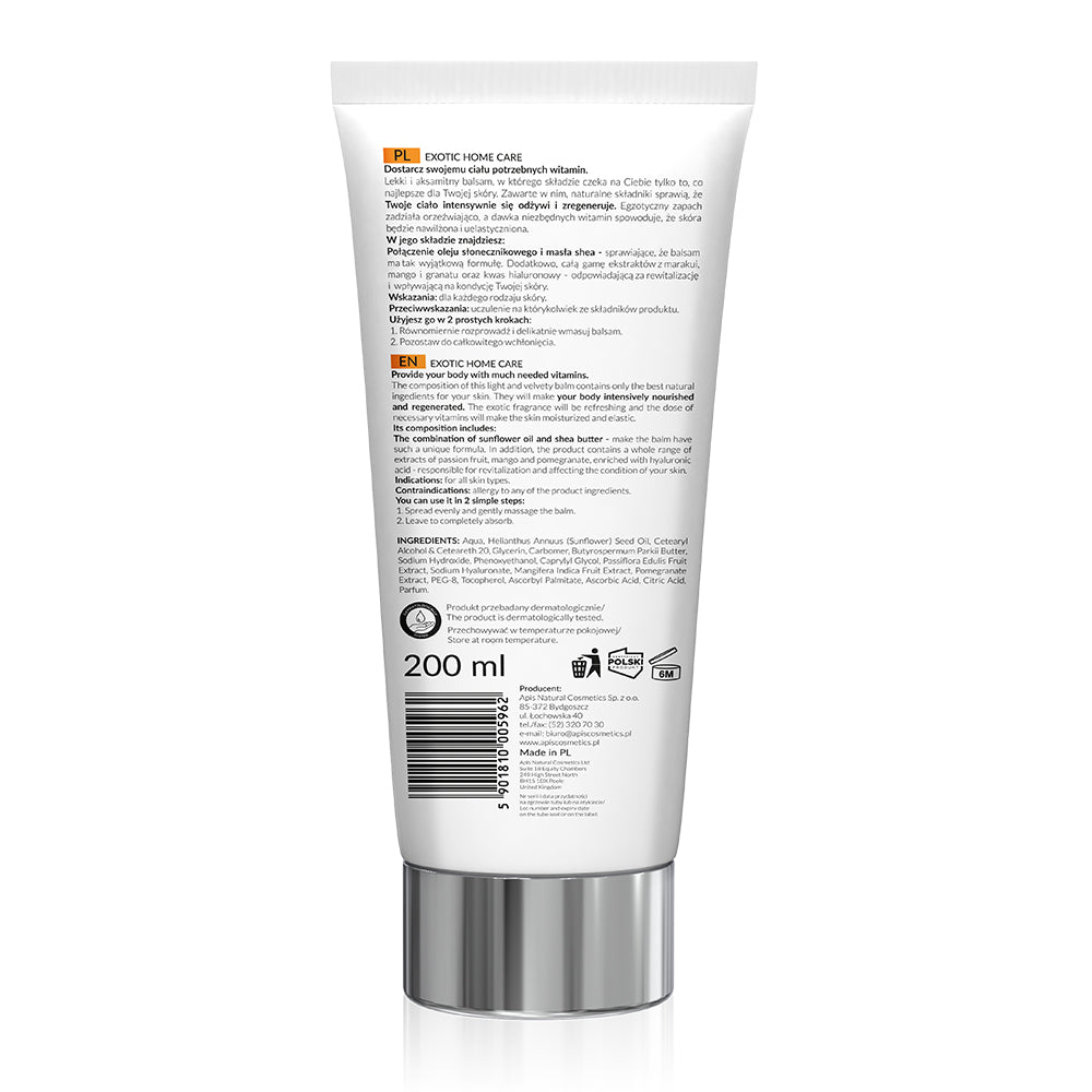 Apis Exotic Home Care Vitalising Body Balm | 200 ml