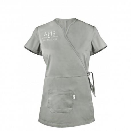 Apis Grey Cosmetic Apron XS | Professional Salon Workwear