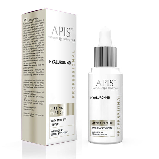 Apis Hyaluron 4D with SNAP-8™ Peptide – Intensive Hydration Serum | 30ml