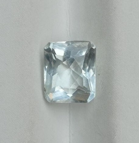 1.75ct Natural Aquamarine with Green Hue - March Birthstone - 9x8x6mm