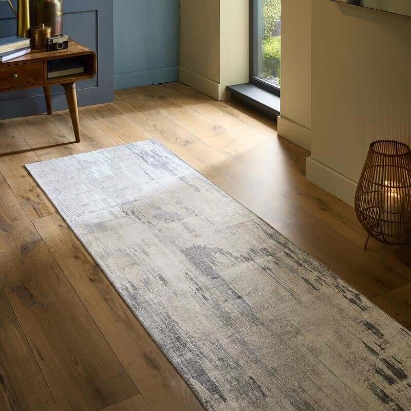 Eco-Washable Rug Abstract Design