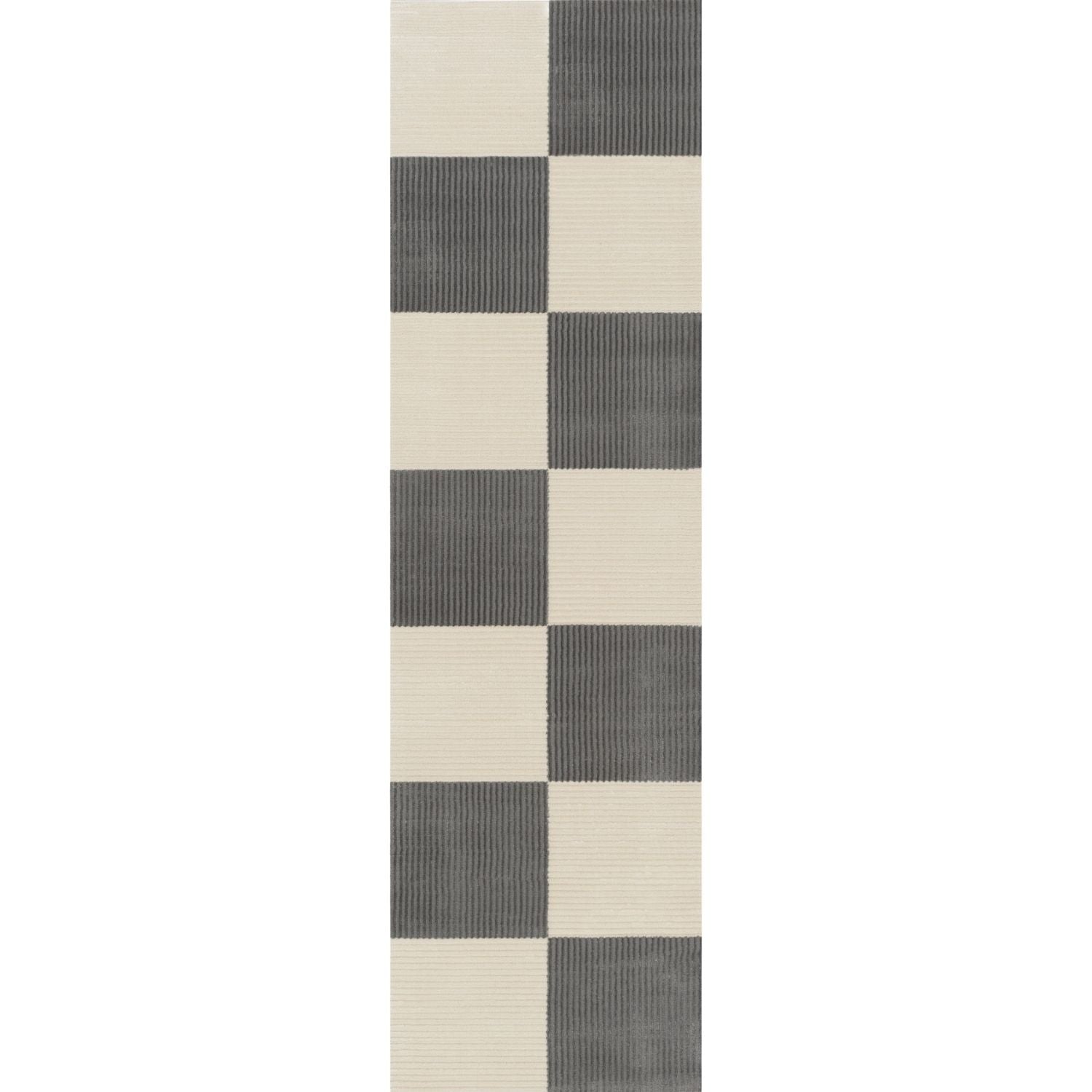 Aura Collection Rug Stride in Grey