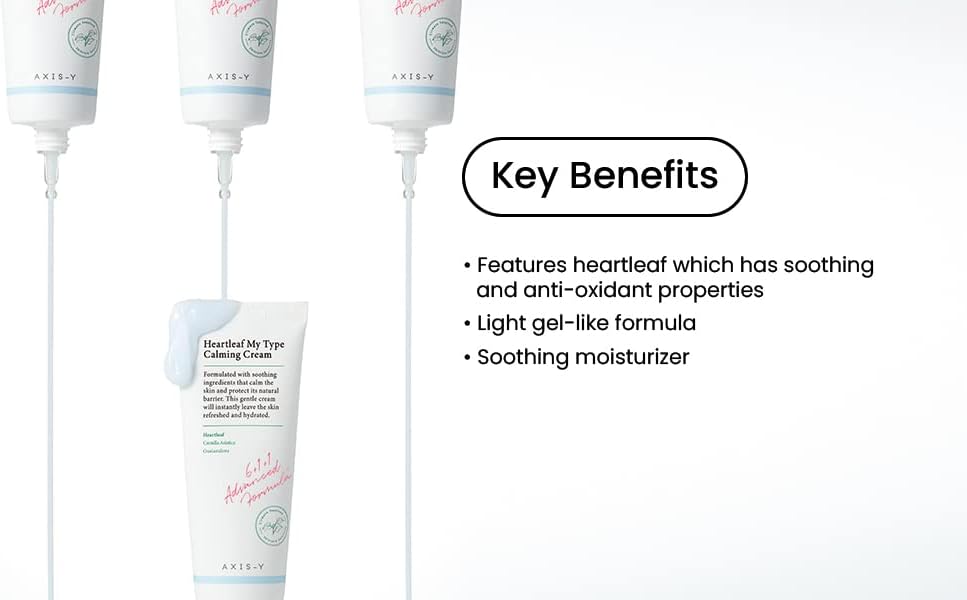 Axis-Y Heartleaf My Type Calming Cream 60ml
