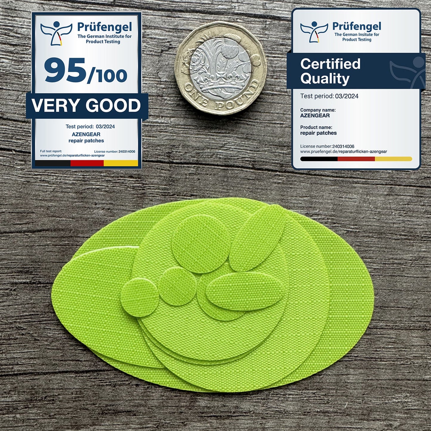 Self-Adhesive Puffer Jacket Repair Patches (30+ Colours)
