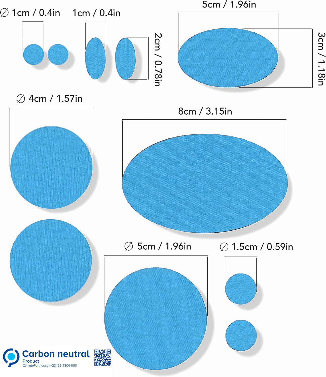 Self-Adhesive Puffer Jacket Repair Patches (30+ Colours)
