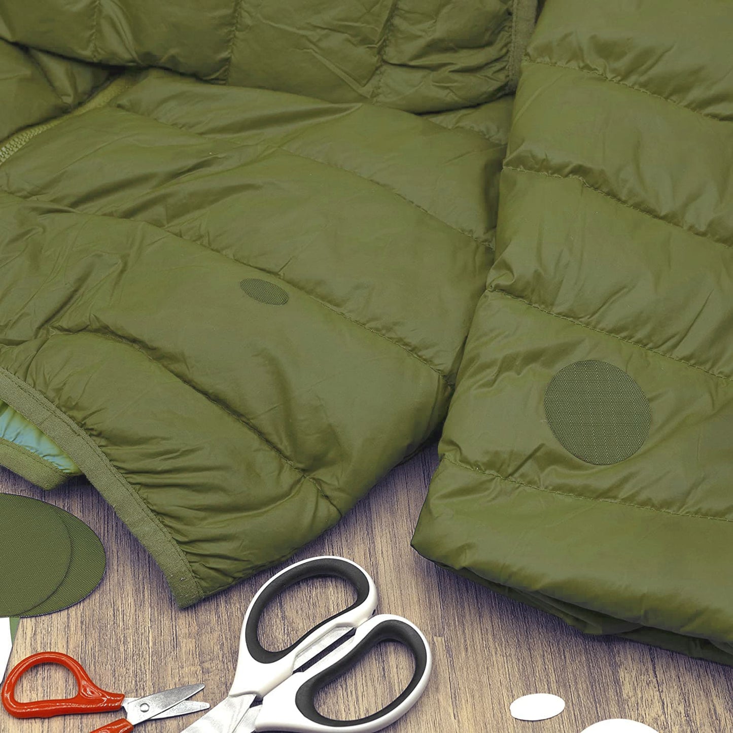 Self-Adhesive Puffer Jacket Repair Patches (30+ Colours)