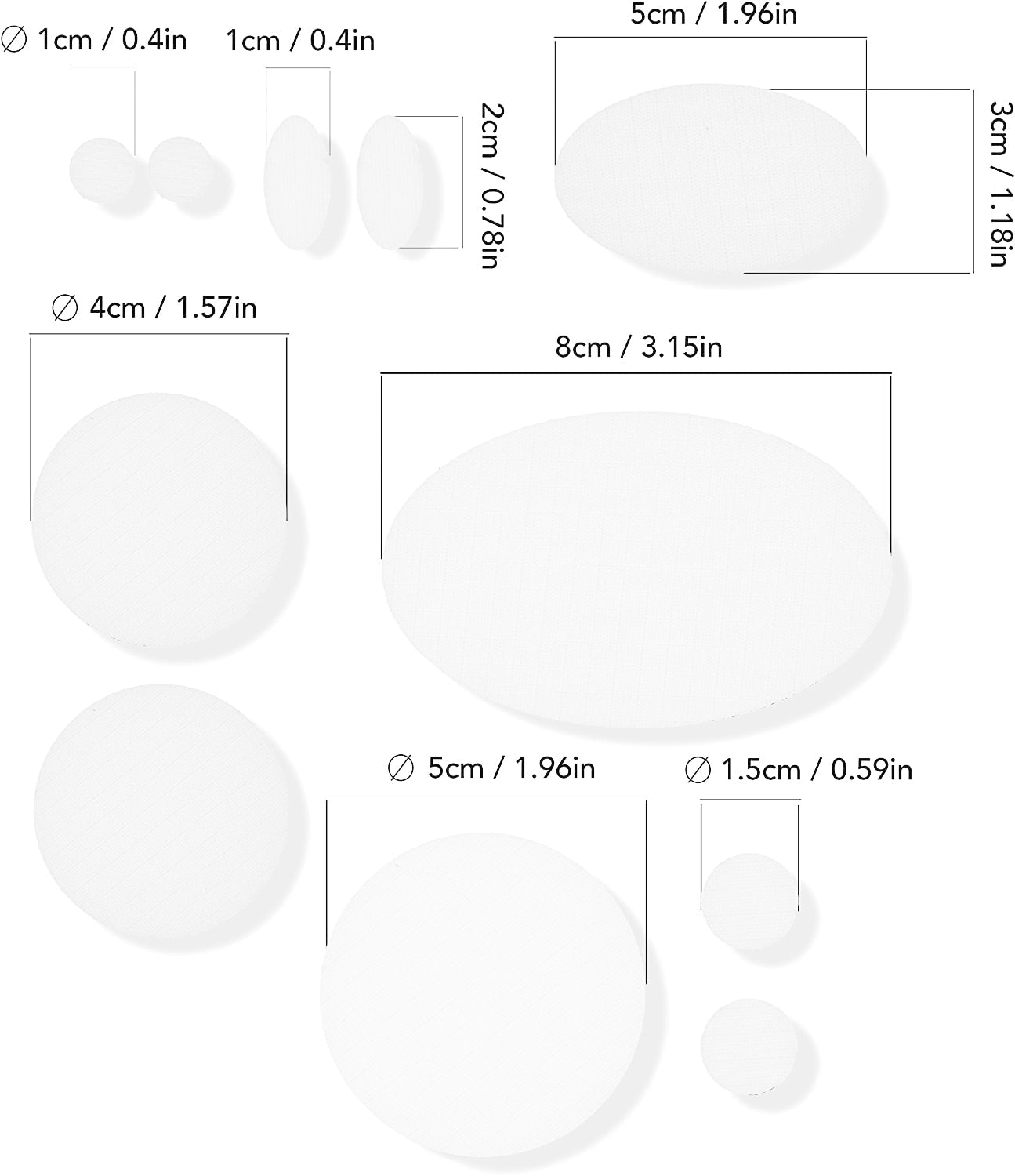 Self-Adhesive Puffer Jacket Repair Patches (30+ Colours)