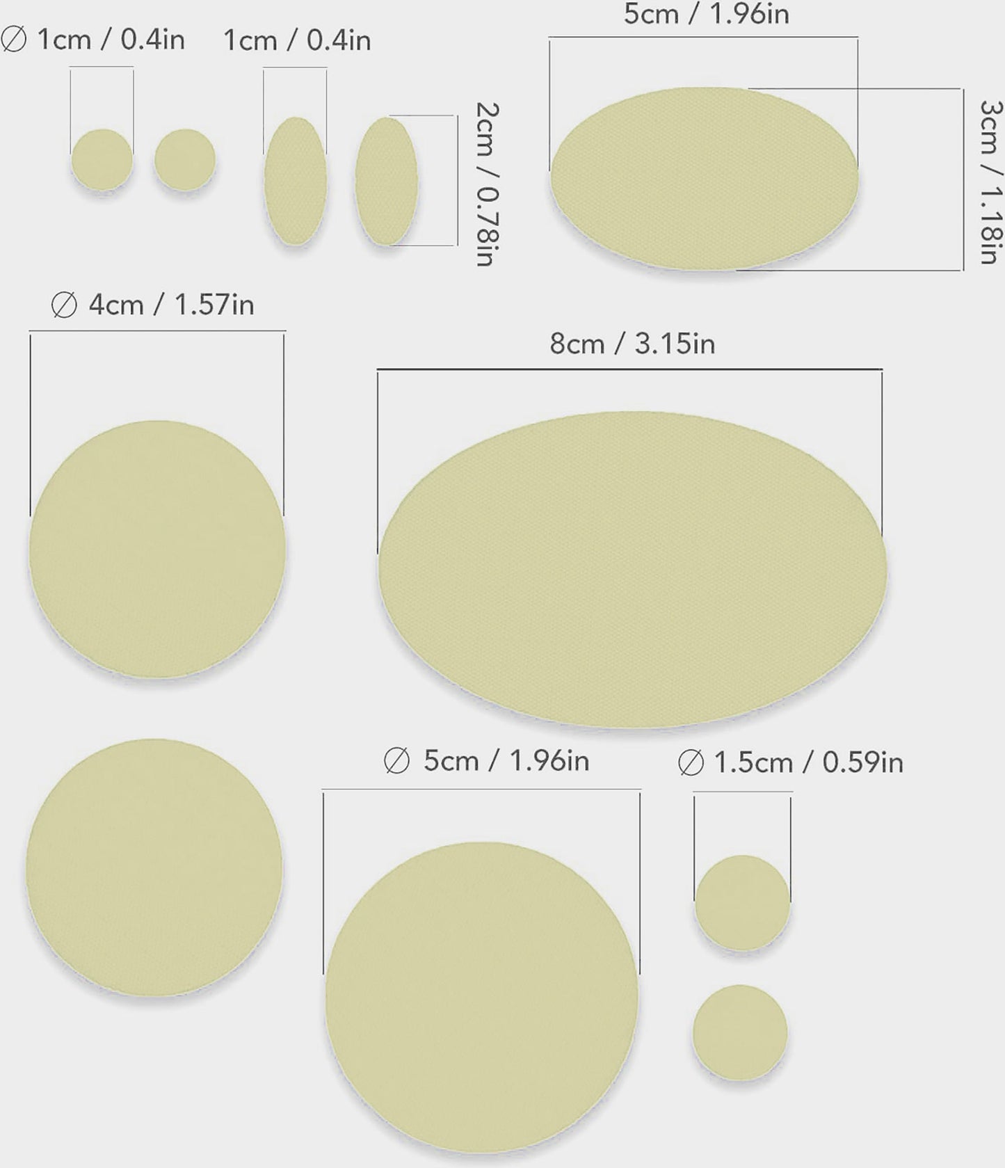 Self-Adhesive Puffer Jacket Repair Patches (30+ Colours)
