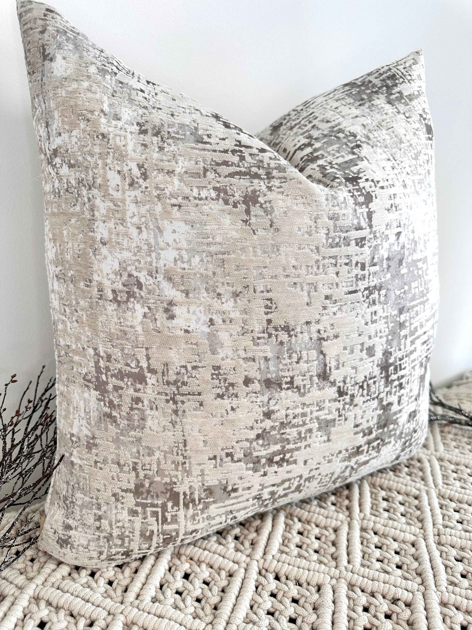 The Couture Cushion - The Greige Eleanor - Style No. 5