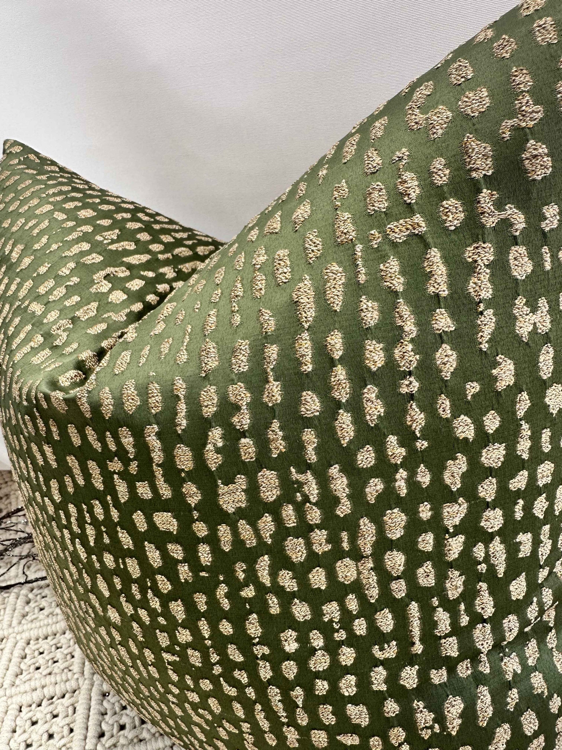 The Couture Cushion - The Olive Natale - Style No. 193