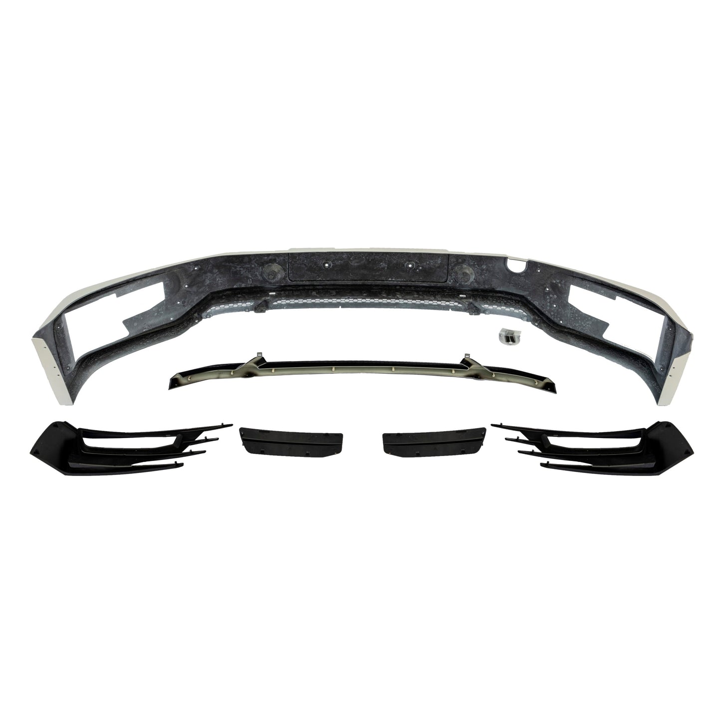 For VW T5.1 Transporter Front Sportline Spoiler & Splitter – T5-X Styling, Painted & Ready to Fit | Van-X