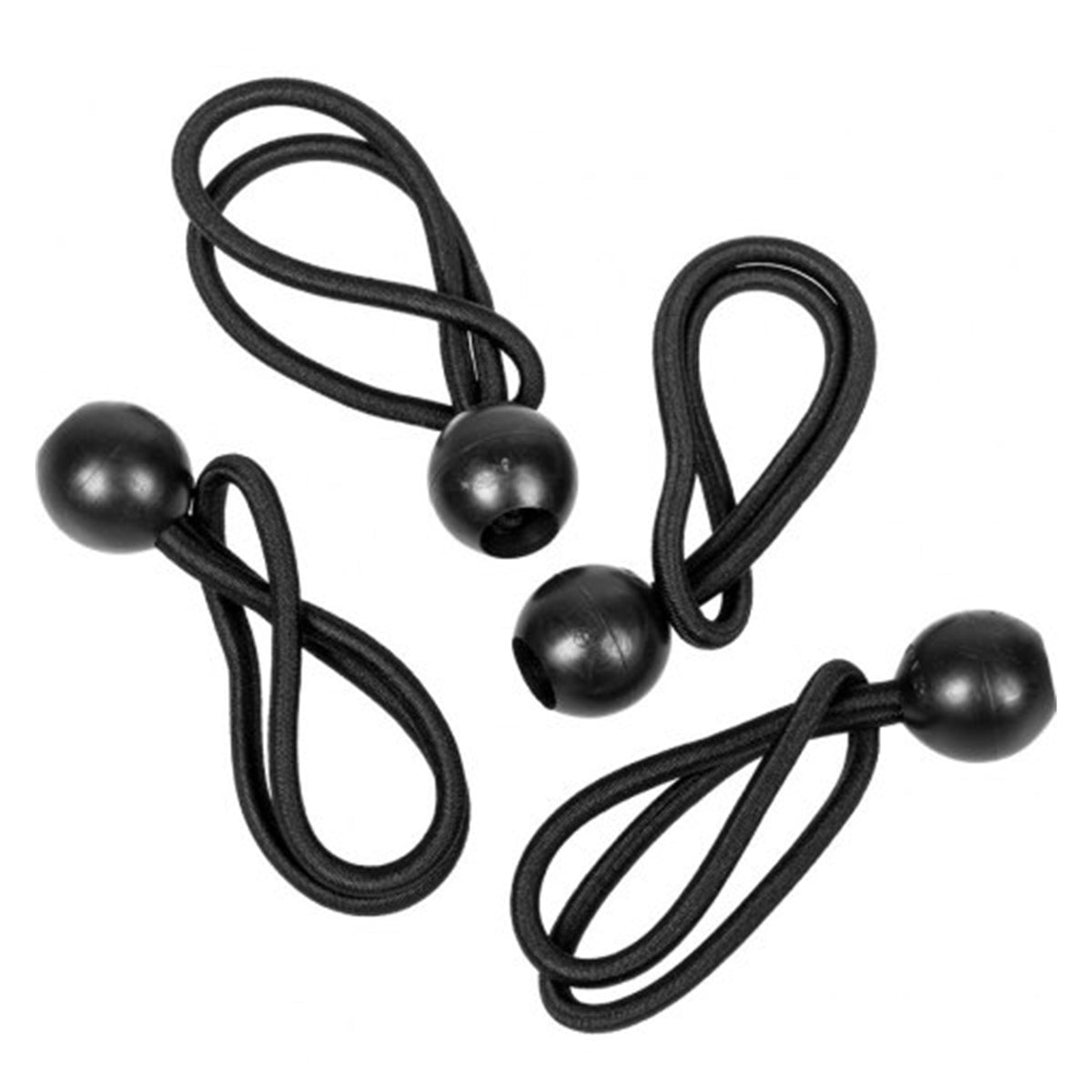 Blue S-Grade Tarpaulin with 10 x 4" Bungee Balls (Black)