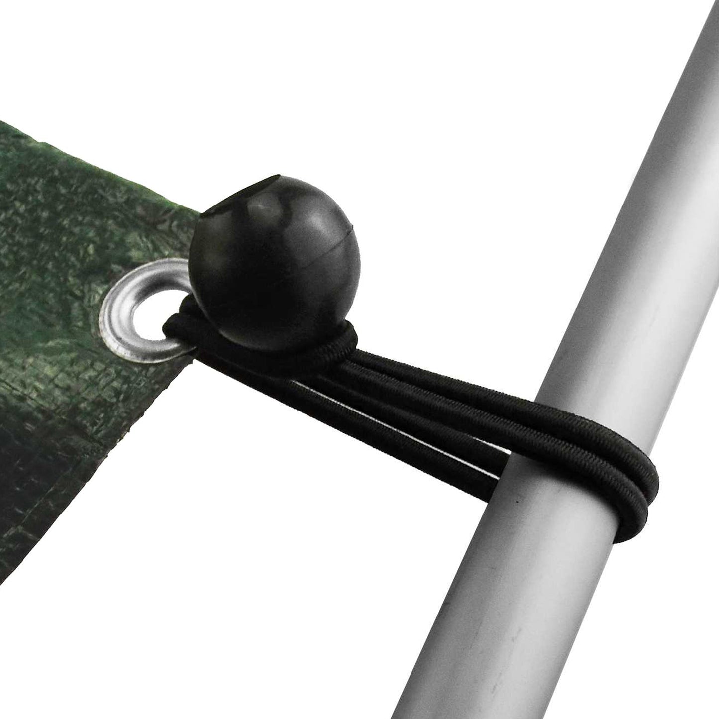 Bungee Ball Mix Black 4in 6in 10in Pack of 30 Outdoor Cover Waterproof Sheet