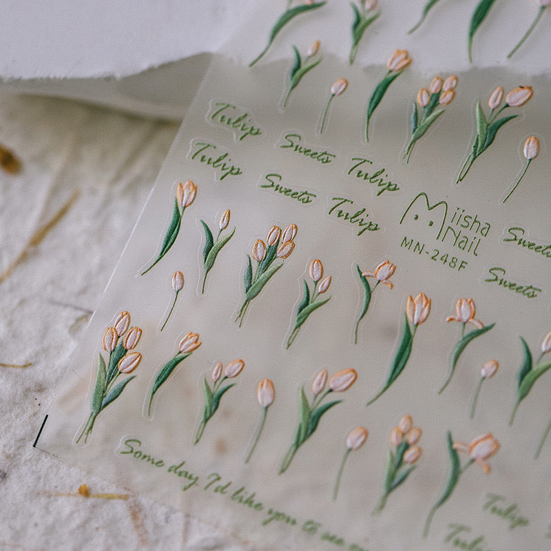 Hello Claws | Spring Tulip Nail Deco Sticker