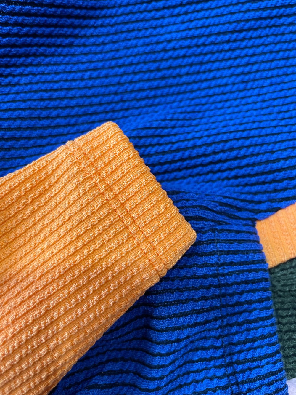 Ribbed Jersey T-Shirt - Orangina