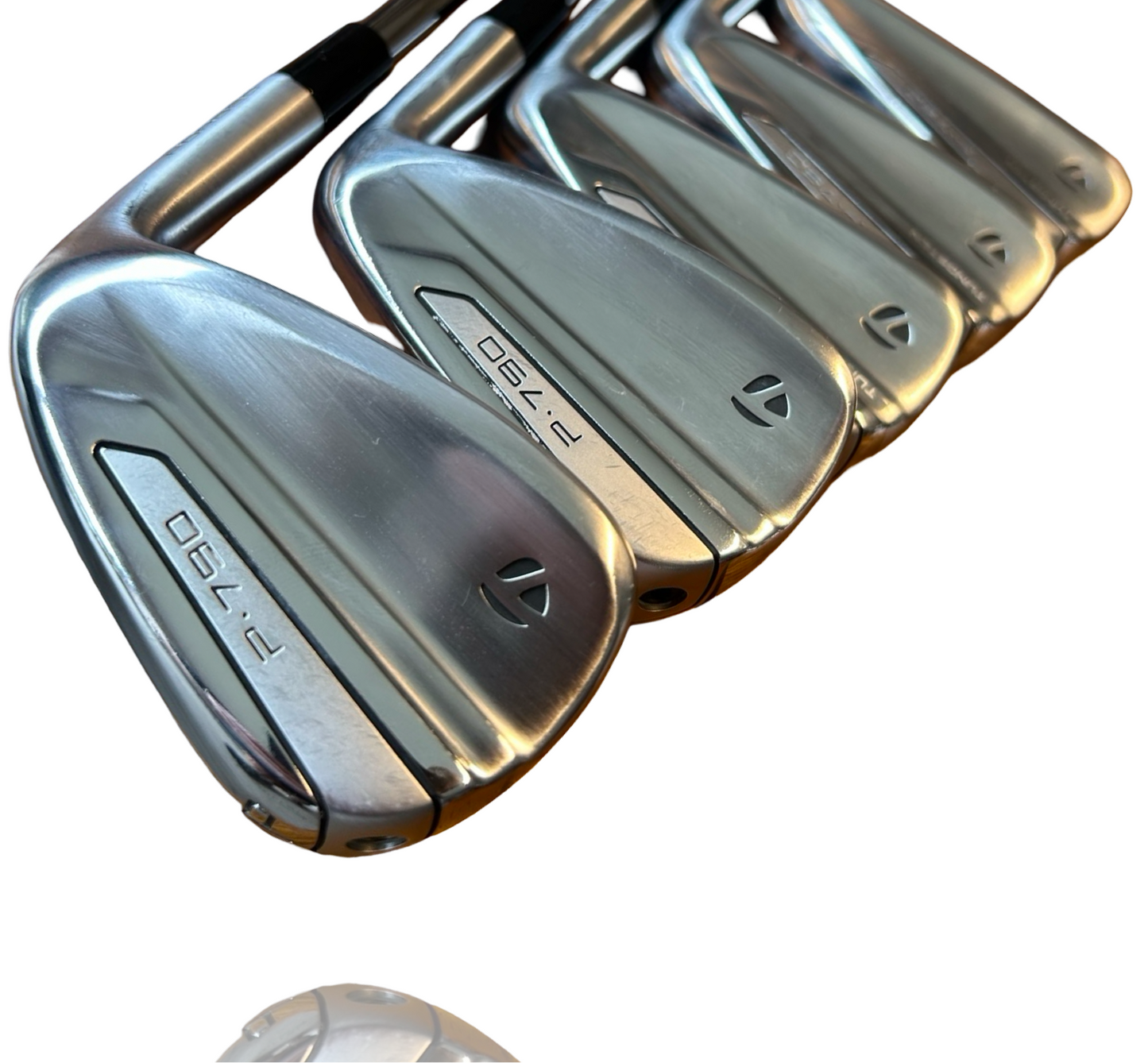 TaylorMade P790 Forged Iron Set 5-PW 1/2 inch Longer Recently Fitted Grips RH
