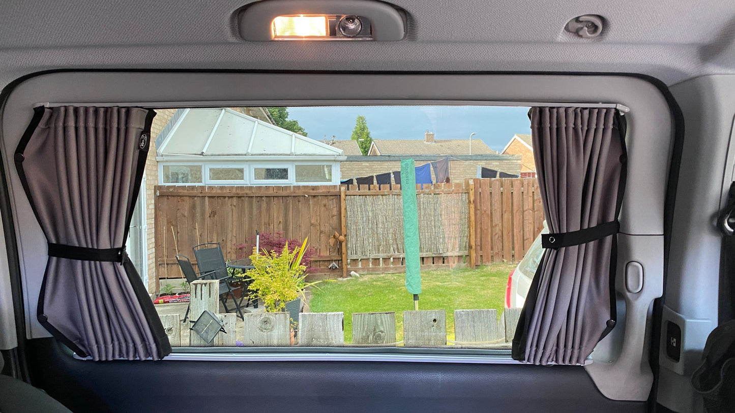 For Vauxhall New Vivaro Premium black out 1 x Side Window Curtains like factory built conversion
