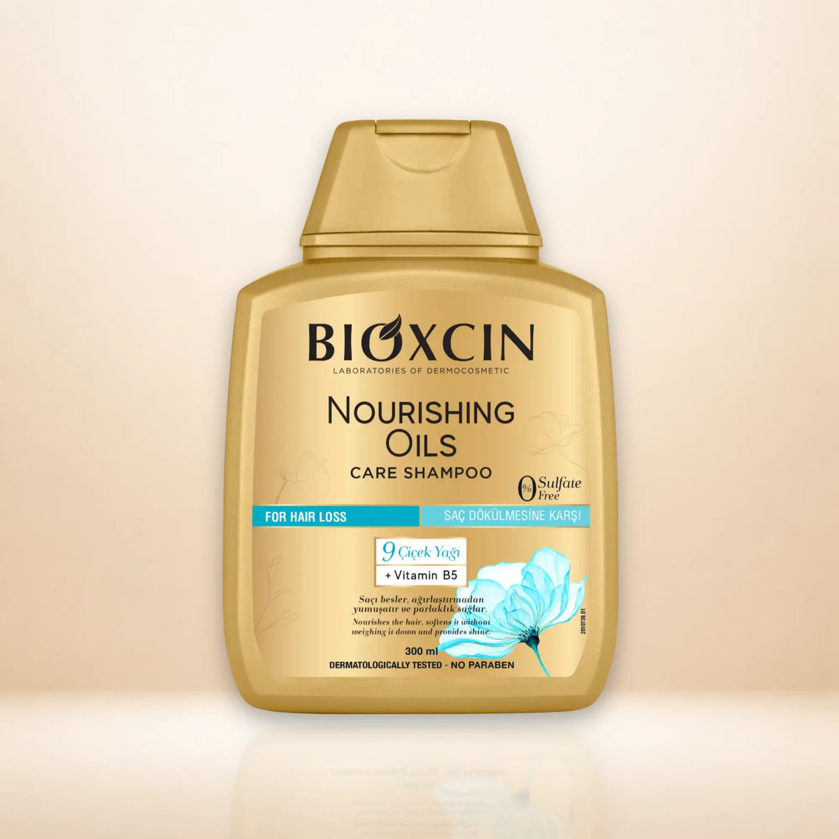Bioxcin Nourishing Oils Sulphate-Free Shampoo for Dry & Damaged Hair