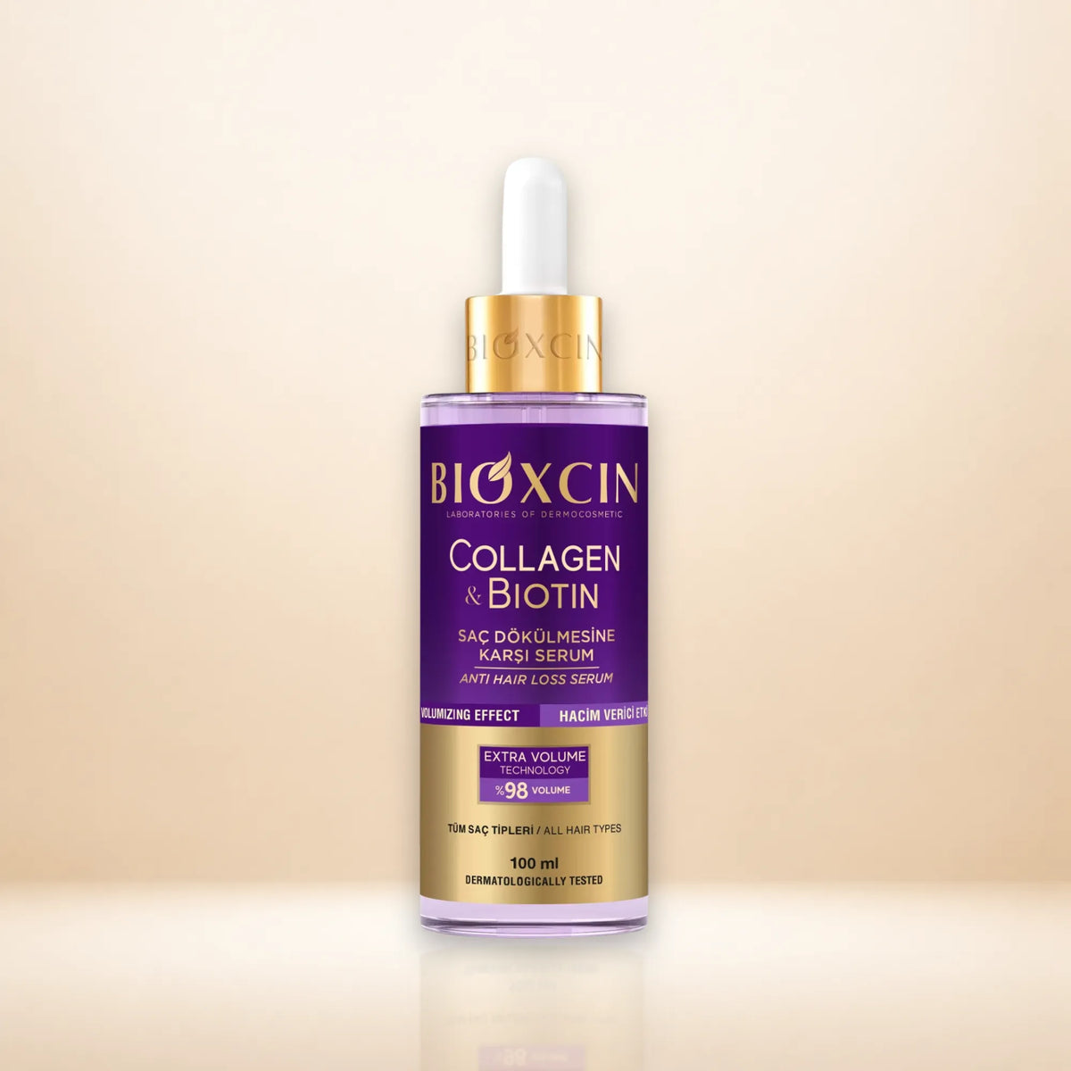 Bioxcin Collagen & Biotin Anti-Hair Loss Volumising Serum for Thinning Hair