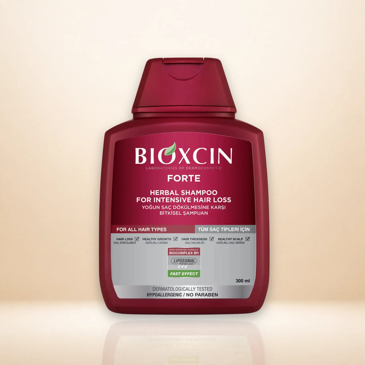 Bioxcin Dermagen Forte Herbal Shampoo for Intensive Hair Loss