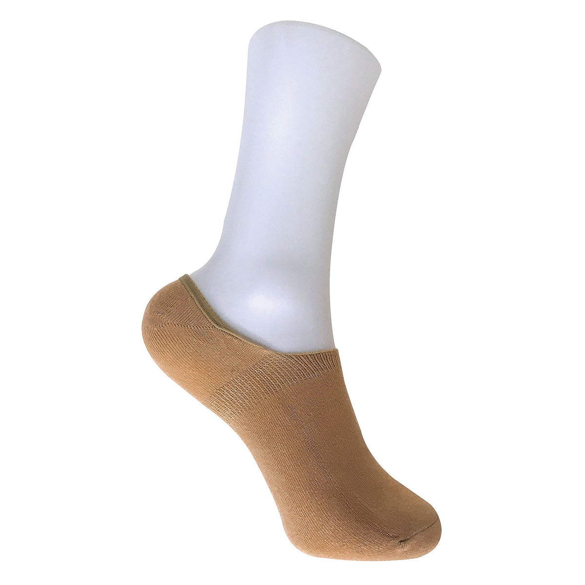6 Pack Ladies Anti Sweat Bamboo Liner Ankle Socks with Heel Grip