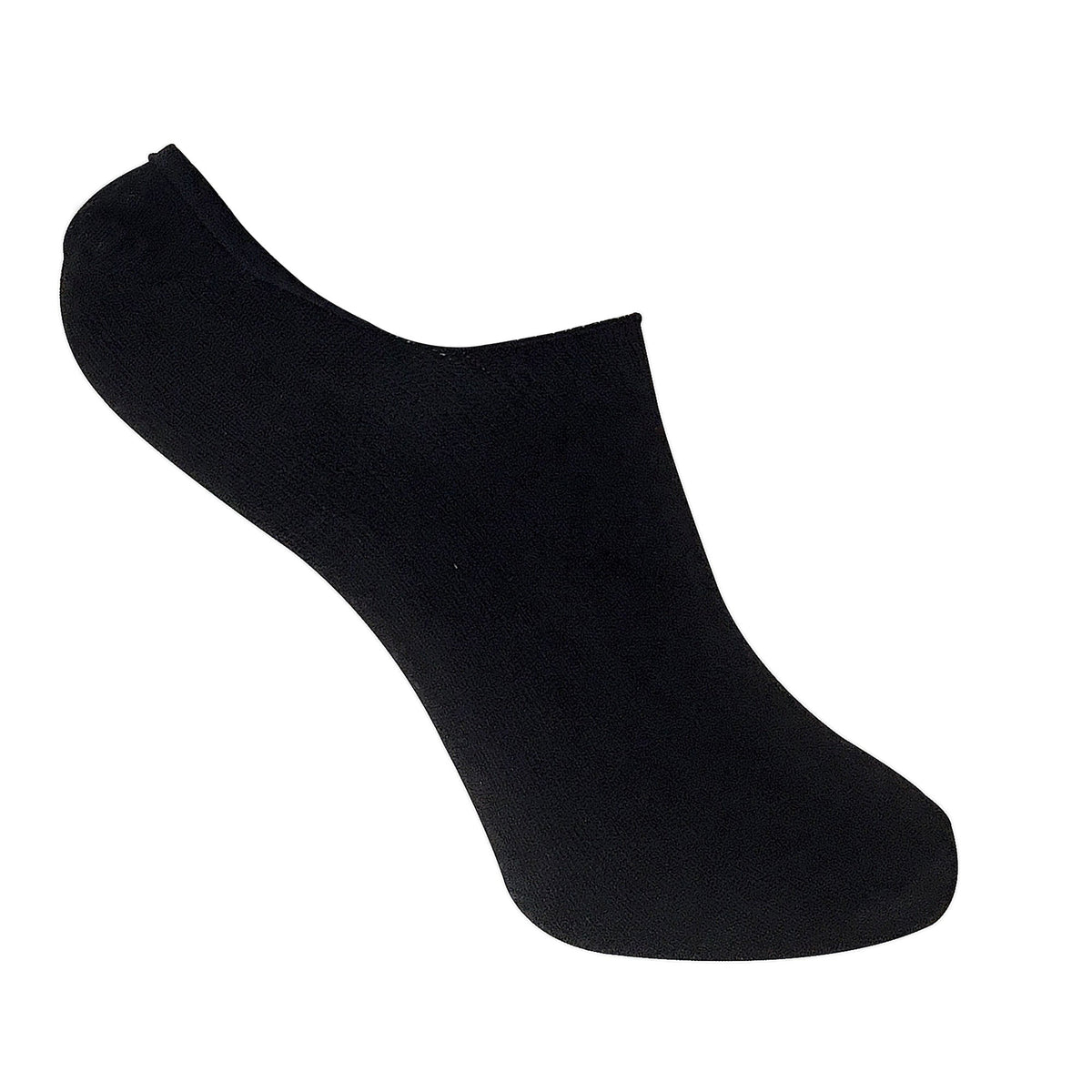 6 Pack Ladies Anti Sweat Bamboo Liner Ankle Socks with Heel Grip