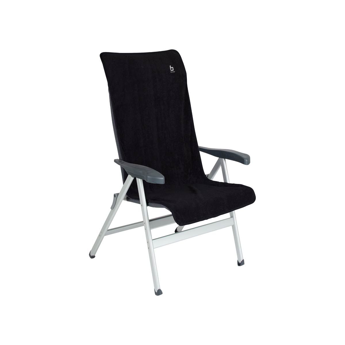 Bo-Camp Chair Cover M Universal Terry Cloth Cotton Anthracite